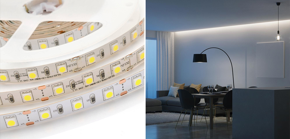Светодиодная лента 60LED/m 5050SMD холодный белый 5M Светодиодная лента 60LED/m 5050SMD холодный белый 5M - Loft-Concept в Грозном