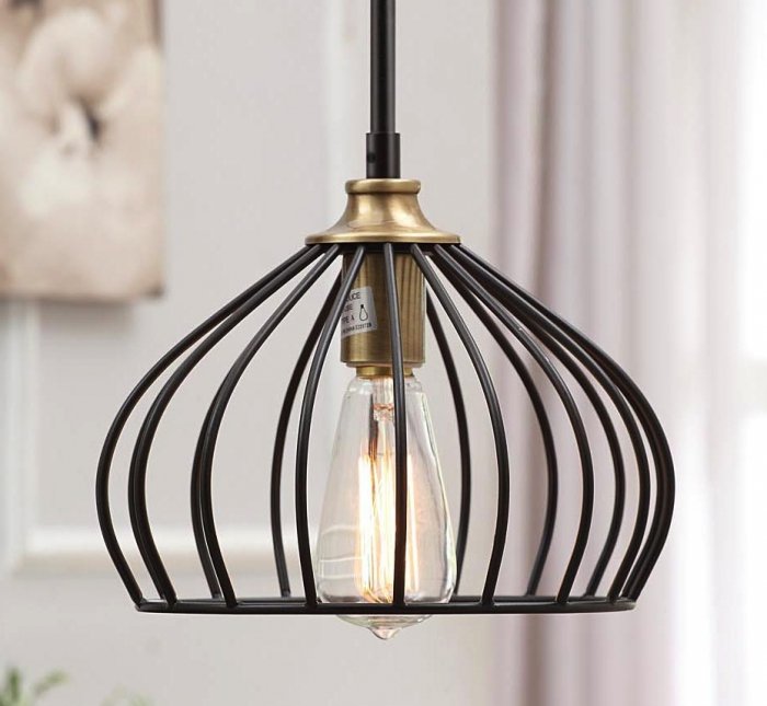 Подвесной светильник Loft Teardrop Metal Pendant Черный Подвесной светильник Loft Teardrop Metal Pendant Черный в Грозном | Loft Concept