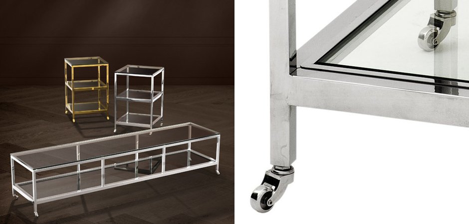 Приставной стол Eichholtz Side Table Hutton Приставной стол Eichholtz Side Table Hutton - Loft-Concept в Грозном