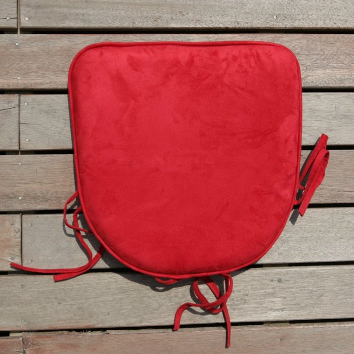 Подушка Tolix Seat Pad Серый Красный Подушка Tolix Seat Pad Серый Красный в Грозном | Loft Concept