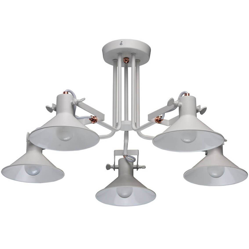 Потолочный светильник Rotating Light White Белый Потолочный светильник Rotating Light White Белый в Грозном | Loft Concept