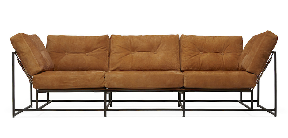 Диван Dirt Leather Sofa Диван Dirt Leather Sofa - Loft-Concept в Грозном