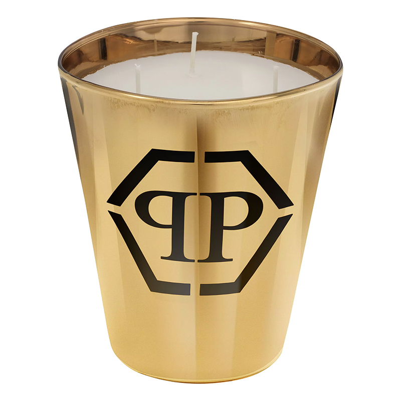 Свеча Philipp Plein Candle Empire Gold M Золотой Черный Белый Свеча Philipp Plein Candle Empire Gold M Золотой Черный Белый в Грозном | Loft Concept