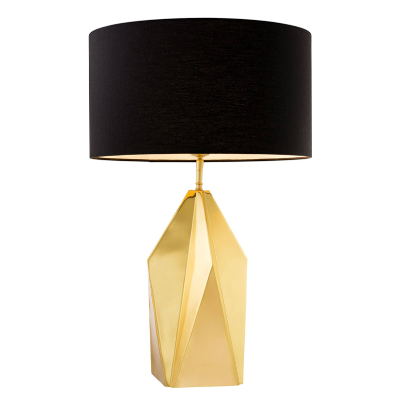 Настольная лампа Eichholtz Table Lamp Setai brass Латунь Черный в Грозном | Loft Concept 