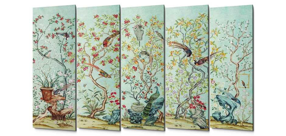 Постер Blue Chinoiserie 1 - фото №1