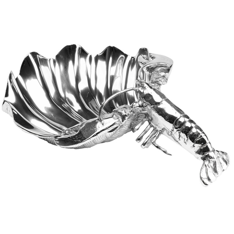 Блюдо Chrome Lobster Хром в Грозном | Loft Concept 
