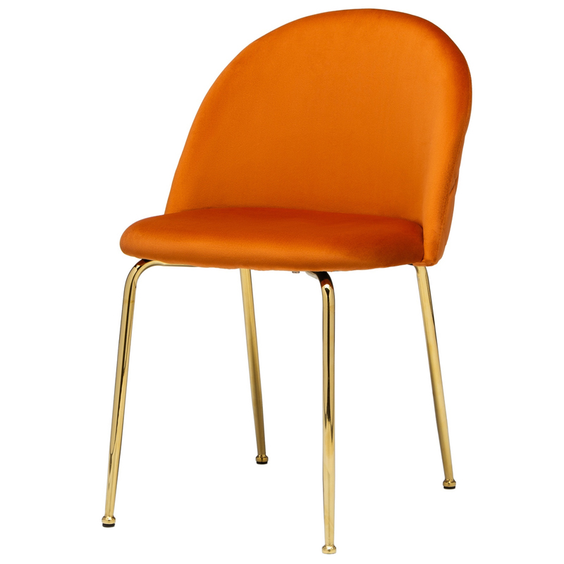 Стул Vendramin Dining Chair terracotta Терракотовый Глянцевое золото Стул Vendramin Dining Chair terracotta Терракотовый Глянцевое золото в Грозном | Loft Concept