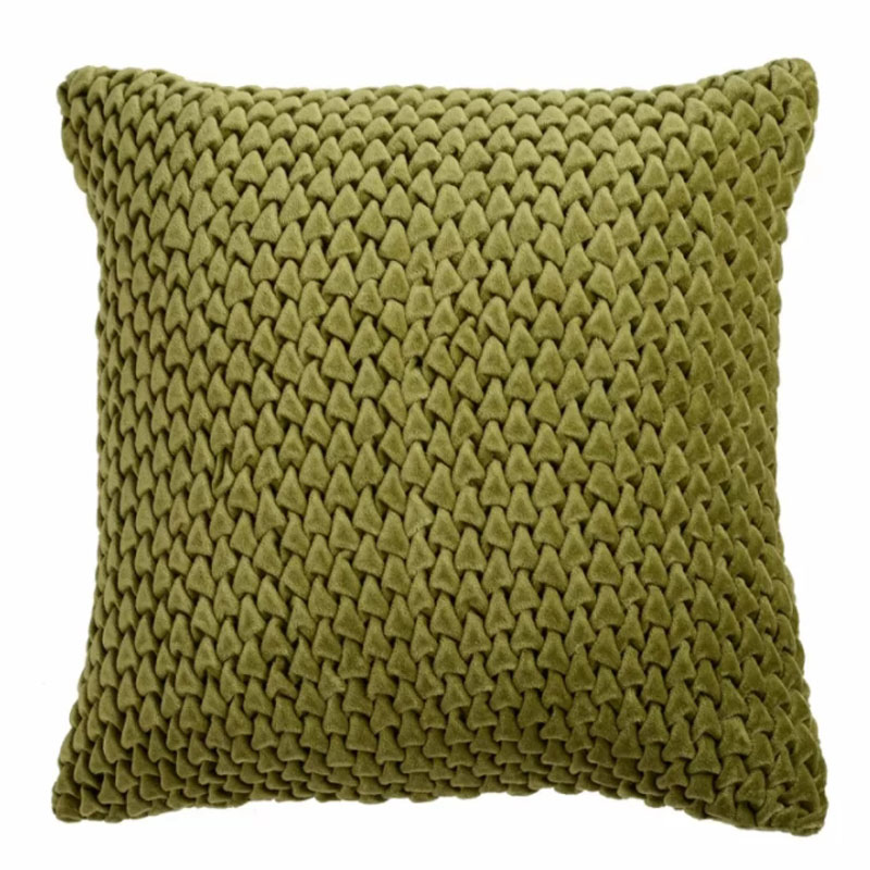 Подушка Purnama Quilting olive Оливковый Подушка Purnama Quilting olive Оливковый в Грозном | Loft Concept