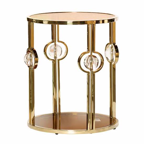 Стол Glass Balls Table Глянцевое золото Янтарь (Amber) Стол Glass Balls Table Глянцевое золото Янтарь (Amber) в Грозном | Loft Concept