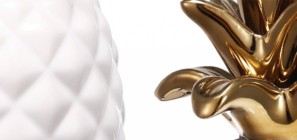 Аксессуар Pineapple White & Gold - Loft-Concept в Грозном