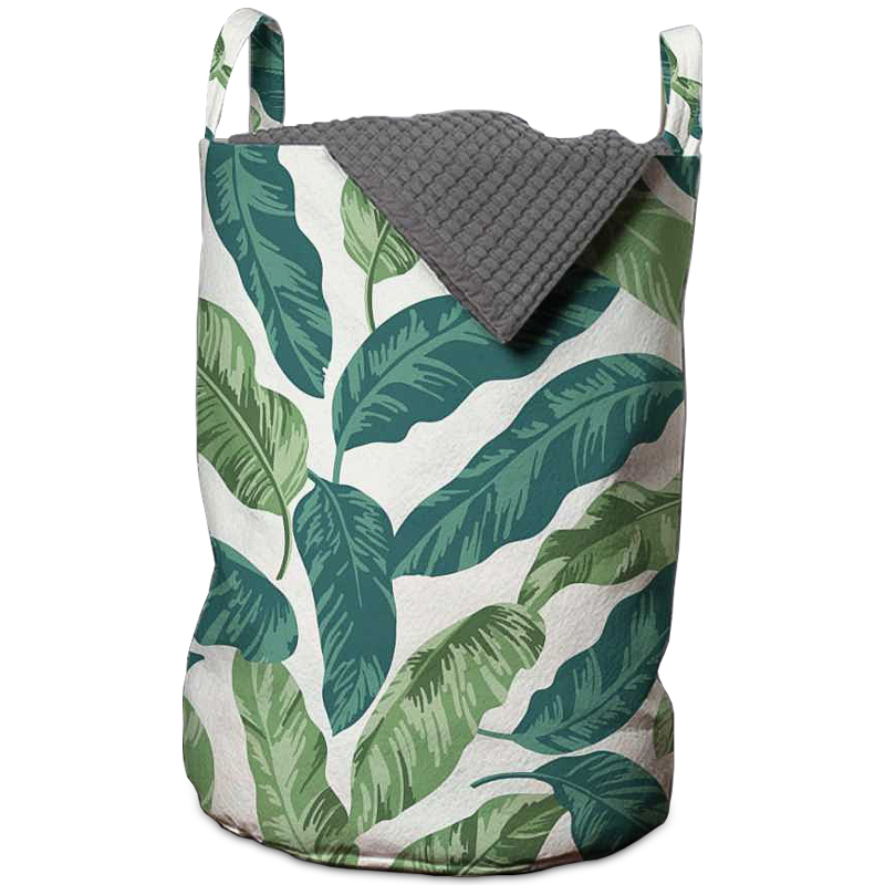 Корзина Leaf Fall Basket Зеленый Белый Корзина Leaf Fall Basket Зеленый Белый в Грозном | Loft Concept
