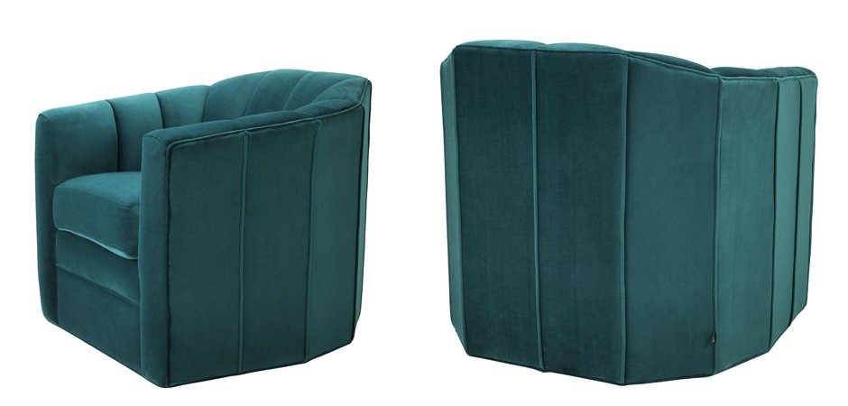 Кресло Eichholtz Chair Delancey Sea Green Кресло Eichholtz Chair Delancey Sea Green - Loft-Concept в Грозном