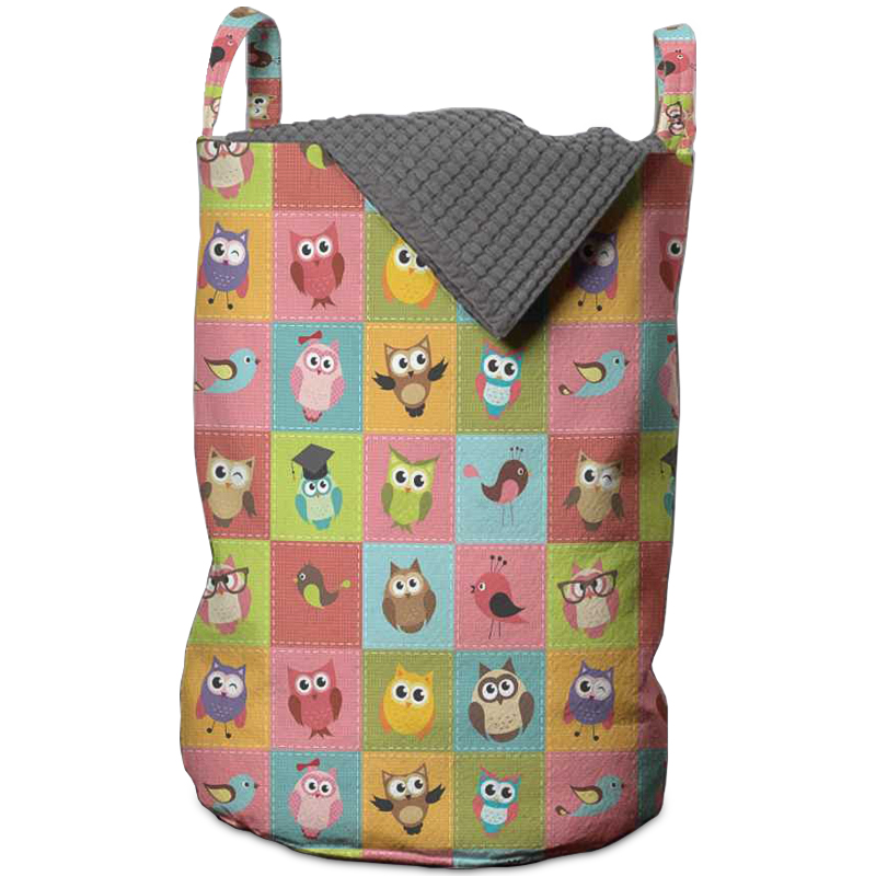 Корзина Birds Puzzle Basket Мульти Корзина Birds Puzzle Basket Мульти в Грозном | Loft Concept