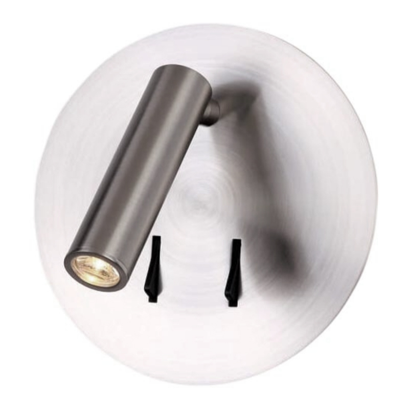 Настенный спот Nickel Circle Spot Wall Lamp Никель Настенный спот Nickel Circle Spot Wall Lamp Никель в Грозном | Loft Concept