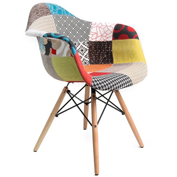 Стул DAW Patchwork Мульти Древесина Стул DAW Patchwork Мульти Древесина в Грозном | Loft Concept
