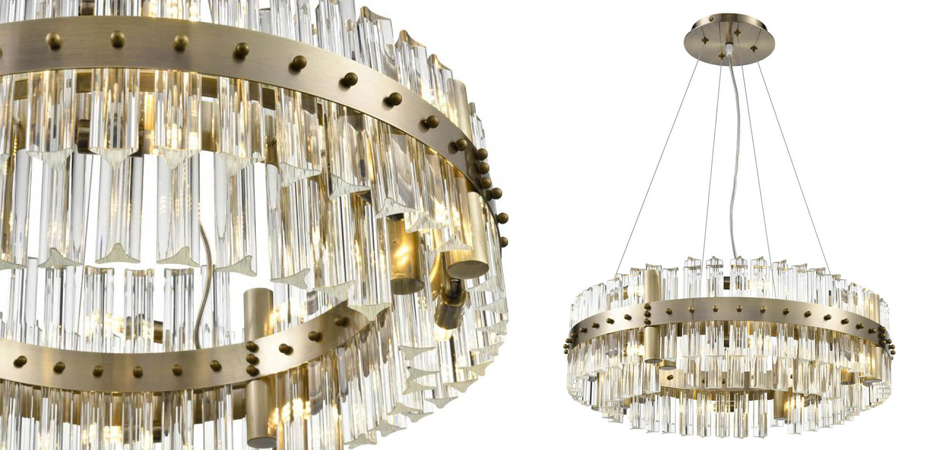 Люстра Glass Angular Tubes Люстра Glass Angular Tubes - Loft-Concept в Грозном