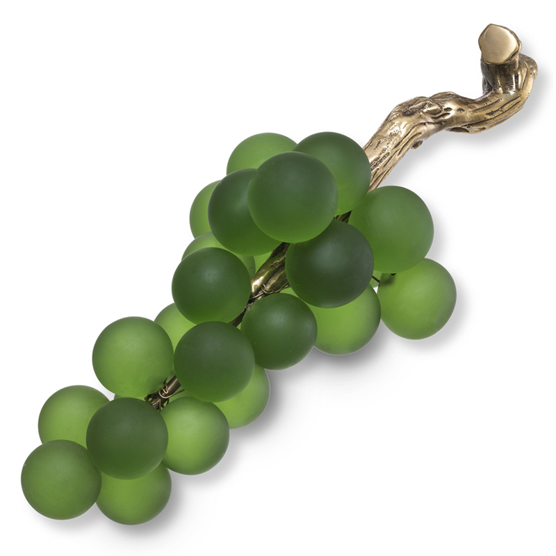 Аксессуар Eichholtz Object french grapes Green Зеленый Винтажная латунь Аксессуар Eichholtz Object french grapes Green Зеленый Винтажная латунь в Грозном | Loft Concept