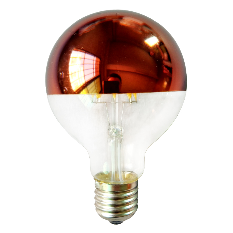 Лампочка LED E27 11W red mirror Прозрачный Красный Лампочка LED E27 11W red mirror Прозрачный Красный в Грозном | Loft Concept