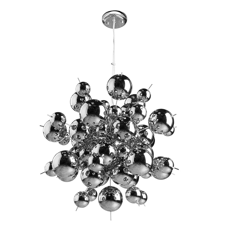 Люстра Bubbles of Mercury Chandelier Темный хром Люстра Bubbles of Mercury Chandelier Темный хром в Грозном | Loft Concept