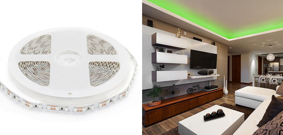 Светодиодная лента 9,6W/m 120LED/m 3528SMD зеленый 5M Светодиодная лента 9,6W/m 120LED/m 3528SMD зеленый 5M - Loft-Concept в Грозном
