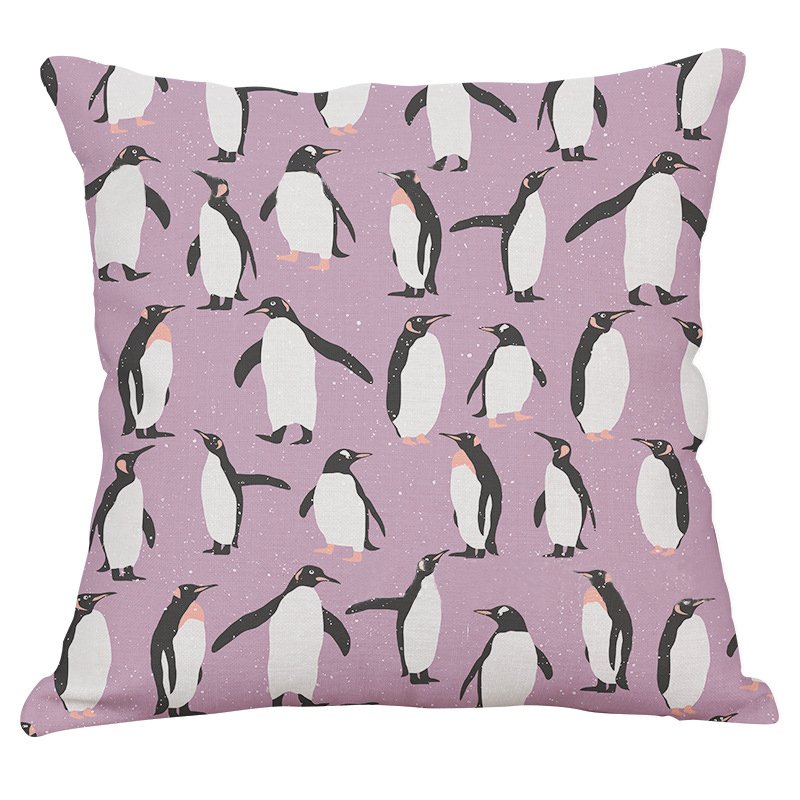 Декоративная подушка Penguins Декоративная подушка Penguins в Грозном | Loft Concept
