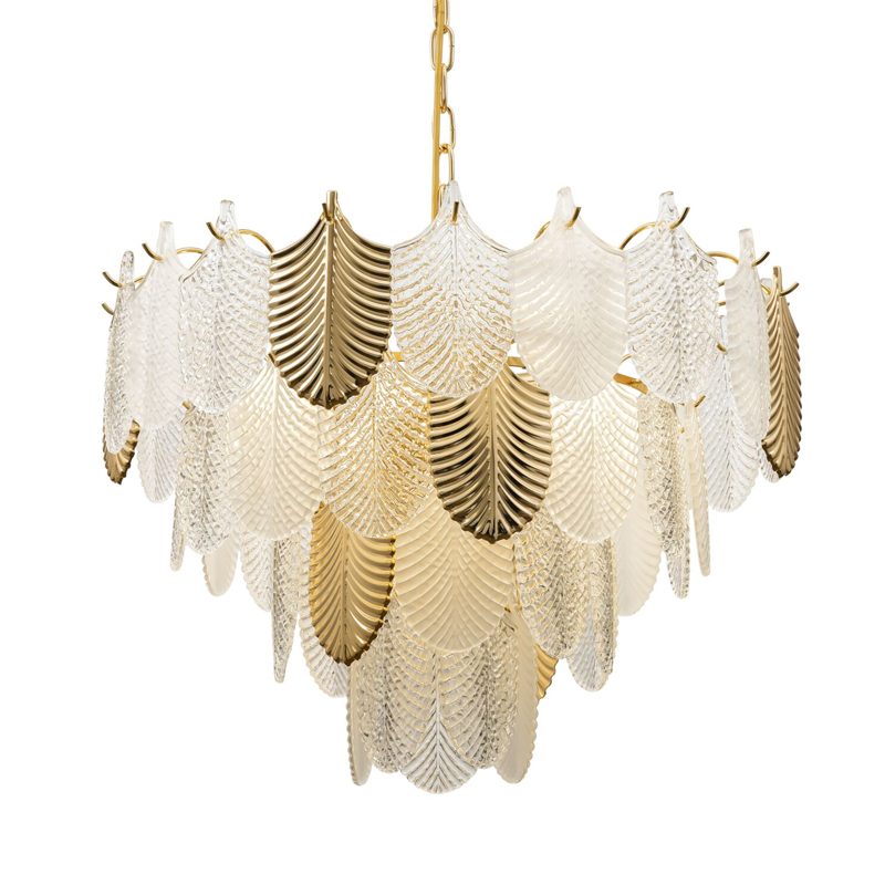 Люстра Feyar Gold Enlarged c Рельефным Стеклом Золотой Белый Люстра Feyar Gold Enlarged c Рельефным Стеклом Золотой Белый в Грозном | Loft Concept