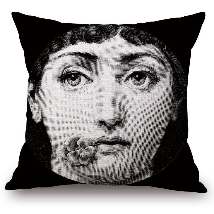 Декоративная подушка Fornasetti 010 Декоративная подушка Fornasetti 010 в Грозном | Loft Concept