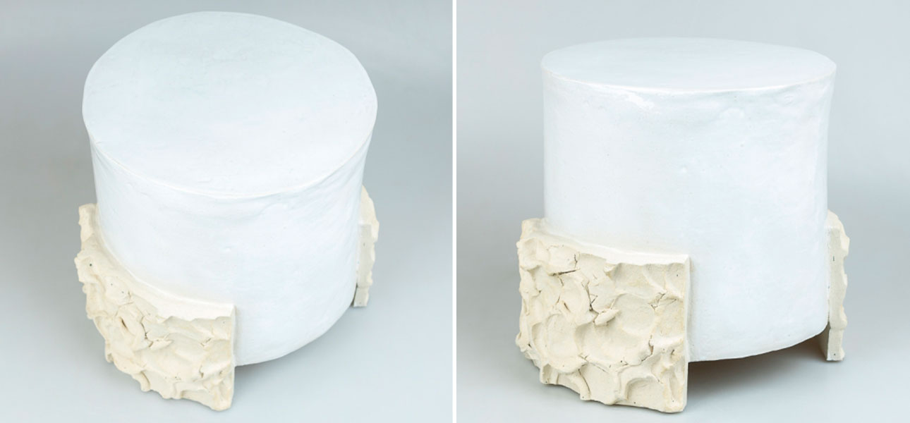 Керамический столик "Облака" - фото