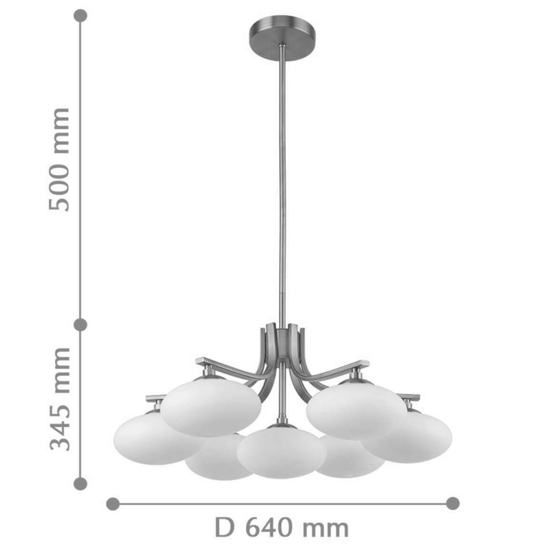 Oval Balls Mushrooms Chandelier 7 Brass Oval Balls Mushrooms Chandelier 7 Brass в Грозном