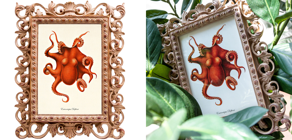 Постер Red Octopus Poster Постер Red Octopus Poster - Loft-Concept в Грозном