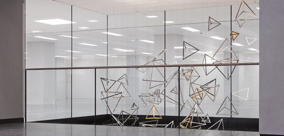 Подвесной светильник Weightless Triangles - фото №1