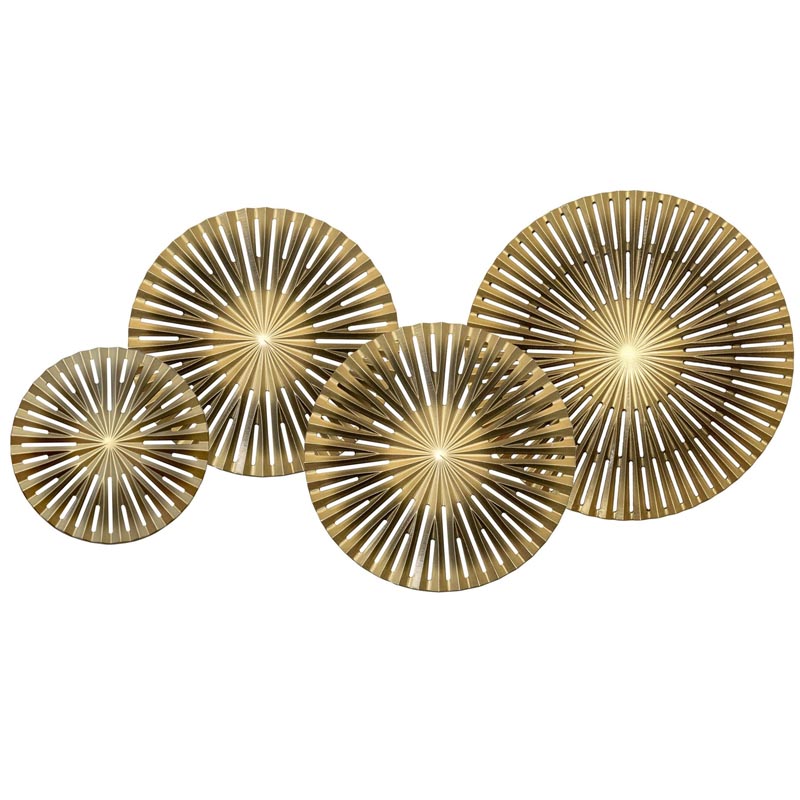 Арт-объект Apollo Brown and Gold Wall Plaque Disc gap 4 Золотой Коричневый Арт-объект Apollo Brown and Gold Wall Plaque Disc gap 4 Золотой Коричневый в Грозном | Loft Concept