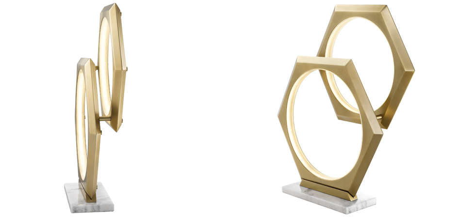 Настольная лампа Eichholtz Table Lamp Hexum - фото №1