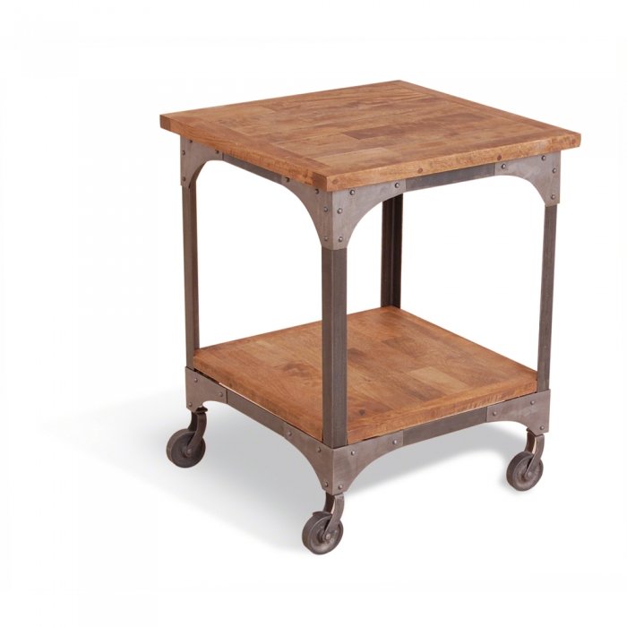 Журнальный стол Industrial Metal Rust Lamp Table Журнальный стол Industrial Metal Rust Lamp Table в Грозном | Loft Concept