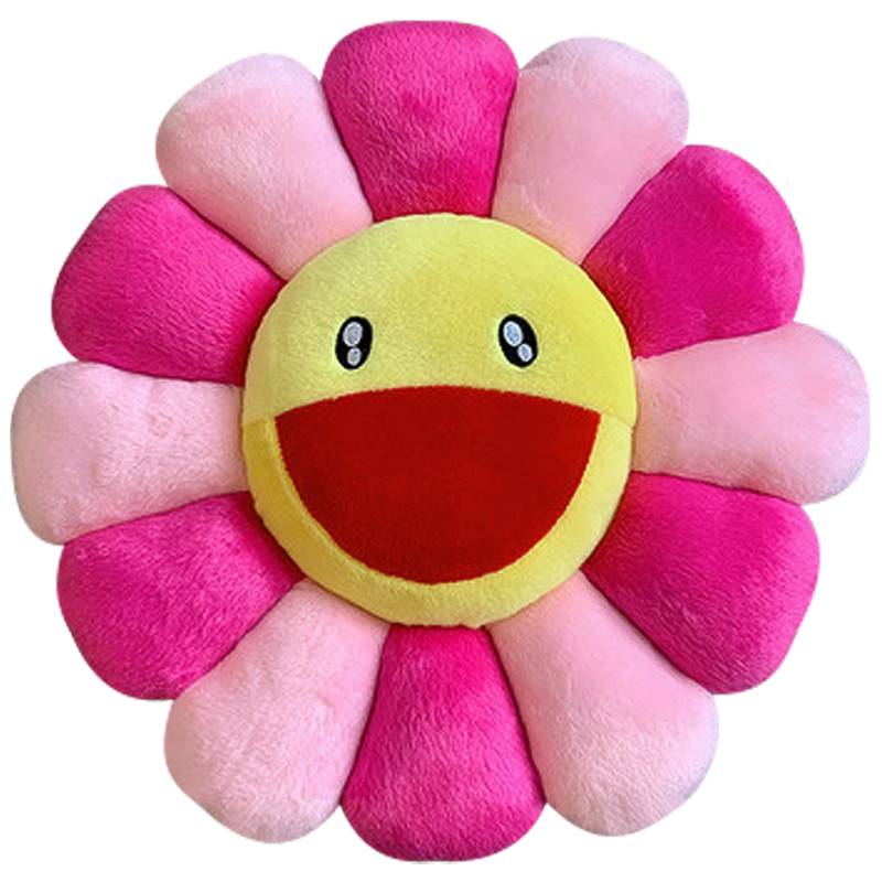Подушка Takashi Murakami Pink Розовый Подушка Takashi Murakami Pink Розовый в Грозном | Loft Concept