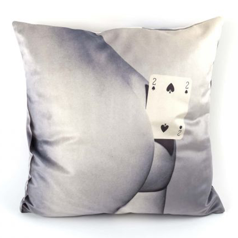 Подушка Seletti Cushion Two of spades Мульти Подушка Seletti Cushion Two of spades Мульти в Грозном | Loft Concept