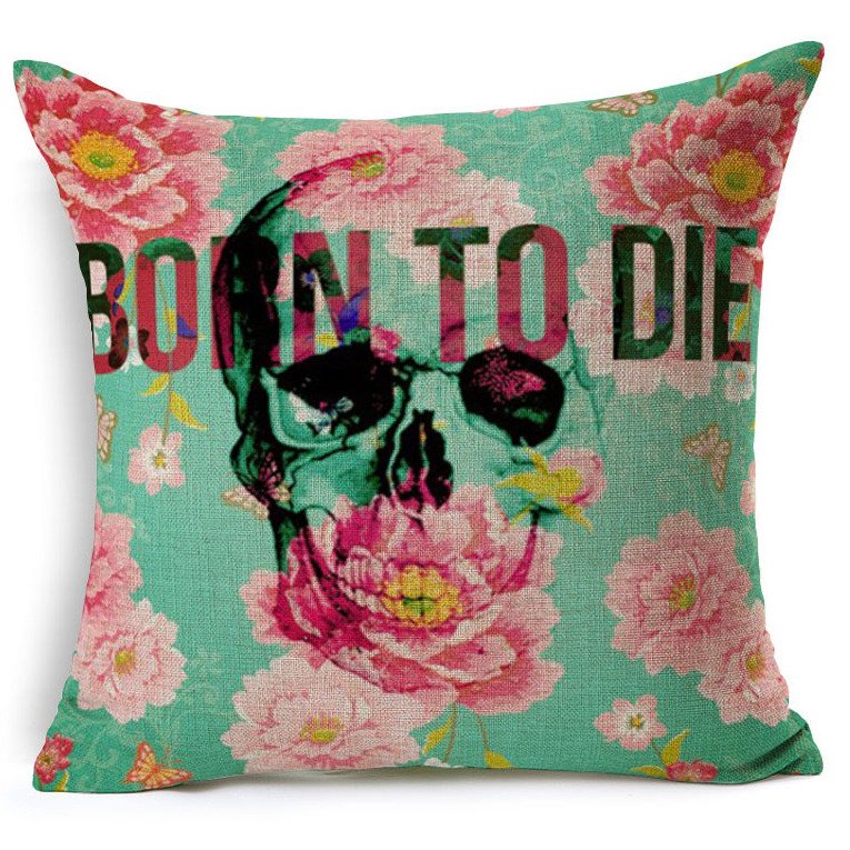 Декоративная подушка Born to die Декоративная подушка Born to die в Грозном | Loft Concept