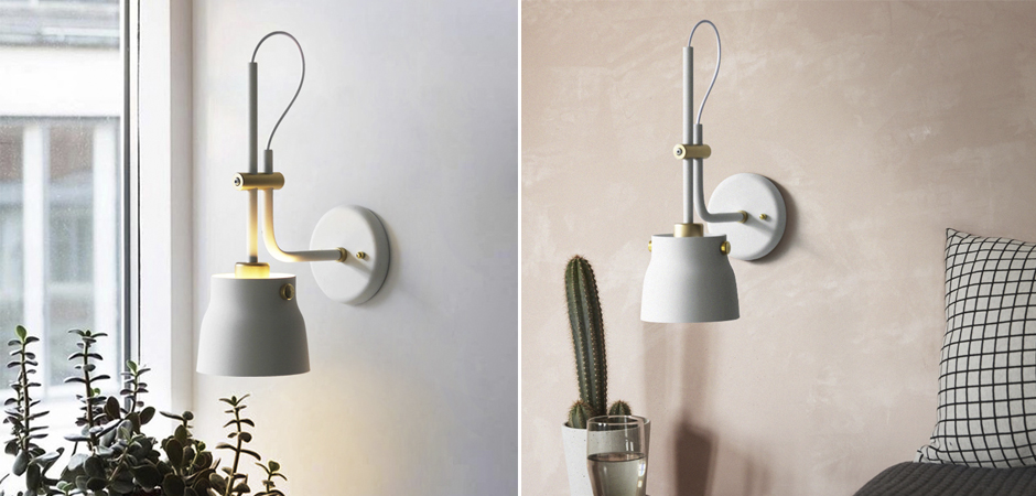 Бра RAM PLASENCIA Wall Lamp white Бра RAM PLASENCIA Wall Lamp white - Loft-Concept в Грозном