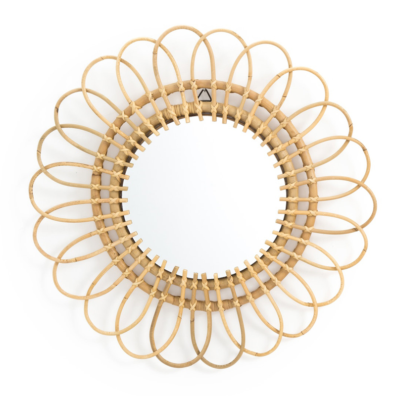 Зеркало Mirror Rattan Flower I Зеркало Mirror Rattan Flower I в Грозном | Loft Concept