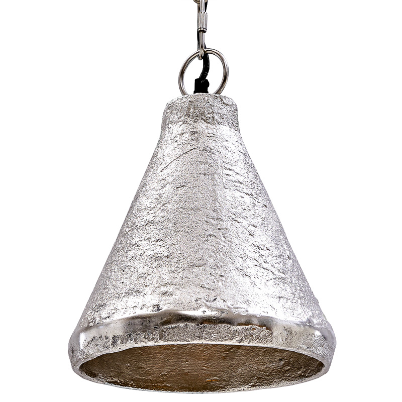Подвесной светильник Rough Silver Pendant Серебряный Подвесной светильник Rough Silver Pendant Серебряный в Грозном | Loft Concept
