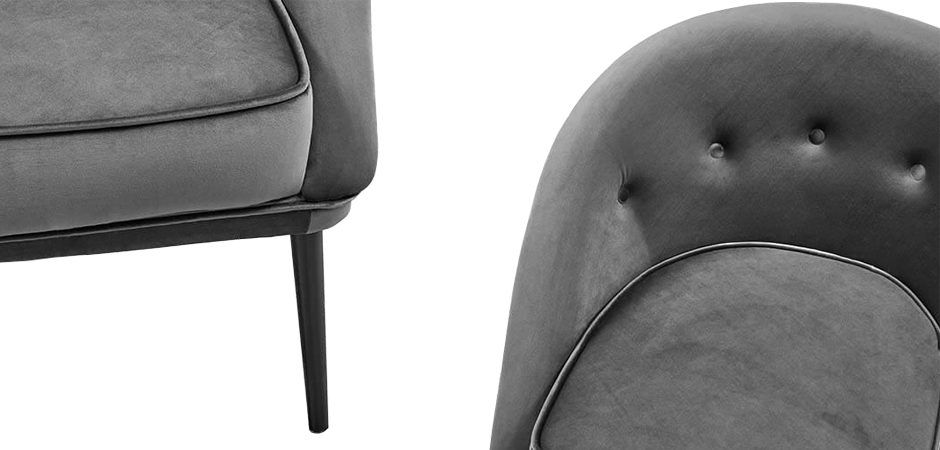 Кресло Gwyn Chair Gray Кресло Gwyn Chair Gray - Loft-Concept в Грозном