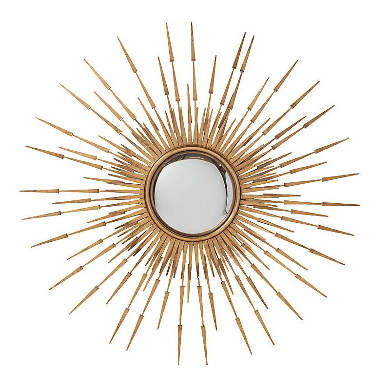 Зеркало-солнце Golden Sun Long Rays Золотой Зеркало-солнце Golden Sun Long Rays Золотой в Грозном | Loft Concept