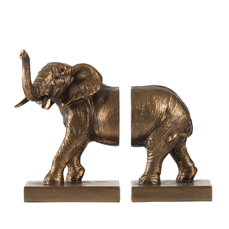 Держатель для книг Animal Figures слон Бронза Держатель для книг Animal Figures слон Бронза в Грозном | Loft Concept