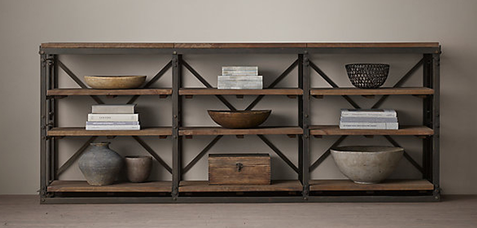 Стеллаж Restoration Hardware French Library Стеллаж Restoration Hardware French Library - Loft-Concept в Грозном