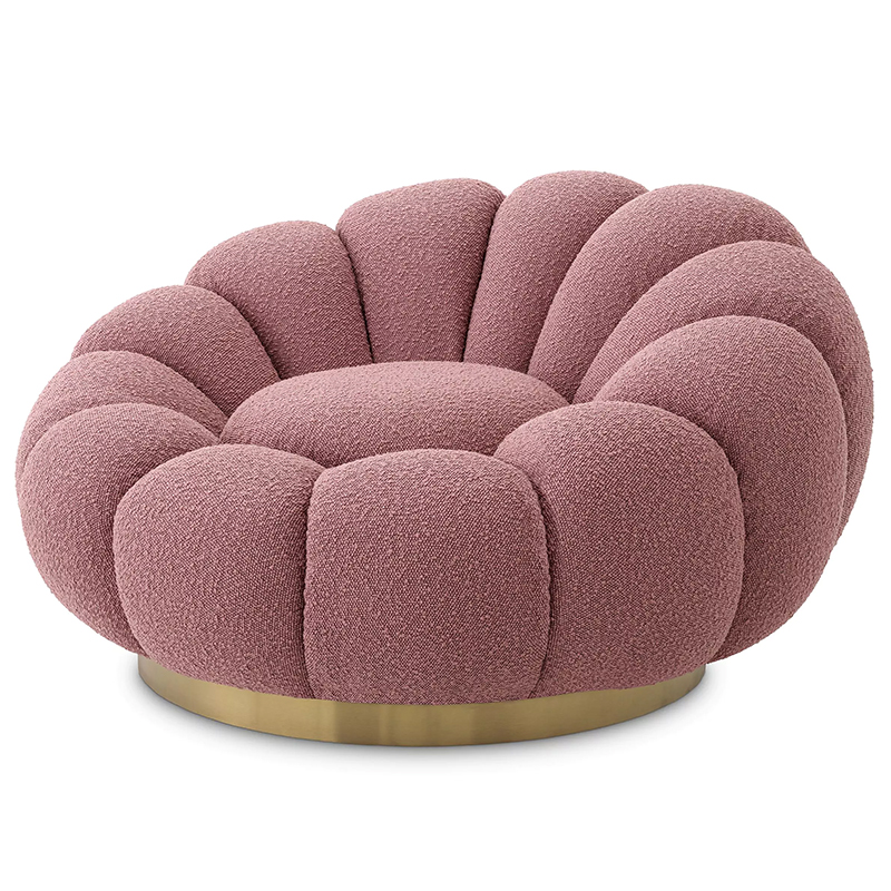 Кресло Eichholtz Swivel Chair Mello Rose Дымчатая Роза Латунь Кресло Eichholtz Swivel Chair Mello Rose Дымчатая Роза Латунь в Грозном | Loft Concept