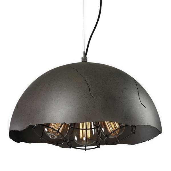 Подвесной светильник Uneven Edge Loft Pendant lamp 3 Графит Подвесной светильник Uneven Edge Loft Pendant lamp 3 Графит в Грозном | Loft Concept