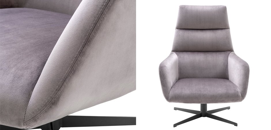 Кресло Eichholtz Swivel Chair & Ottoman Nautilus Кресло Eichholtz Swivel Chair & Ottoman Nautilus - Loft-Concept в Грозном
