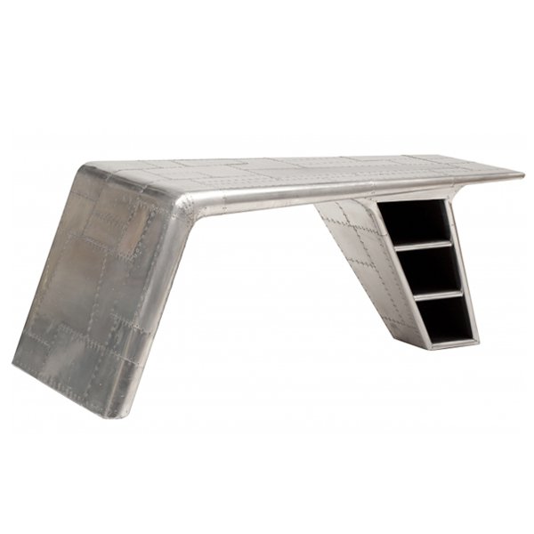 Рабочий стол Aviator desk Restoration Hardware Нержавеющая сталь Рабочий стол Aviator desk Restoration Hardware Нержавеющая сталь в Грозном | Loft Concept