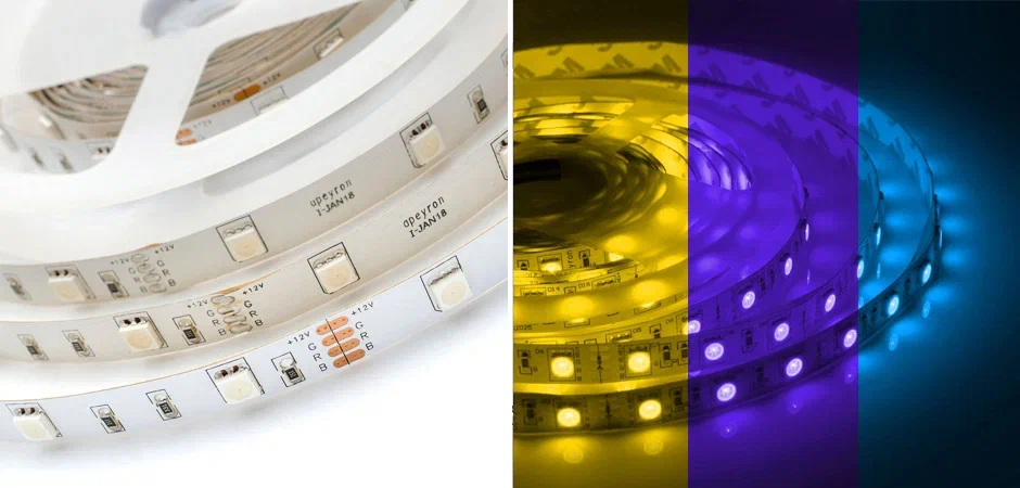 Светодиодная лента 7,2W/m 30LED/m 5050SMD разноцветная 5M Светодиодная лента 7,2W/m 30LED/m 5050SMD разноцветная 5M - Loft-Concept в Грозном