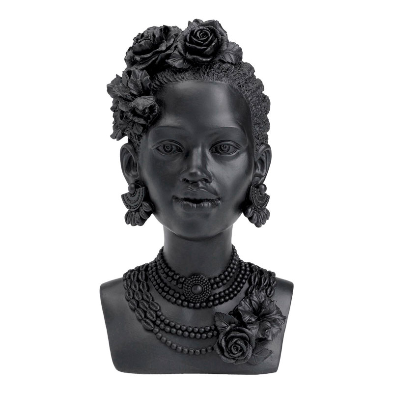 Статуэтка Victoria African Woman Черный Статуэтка Victoria African Woman Черный в Грозном | Loft Concept